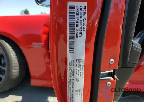 2023 Dodge Charger Scat Pack из США, поврежденный, VIN 2C3CDXGJ8PH583971